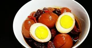 Hình ảnh trứng hầm 卤鸡蛋