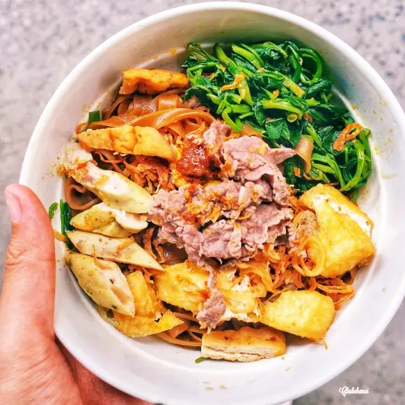 Hình ảnh 3 suất BÁNH ĐA CUA TRỘN