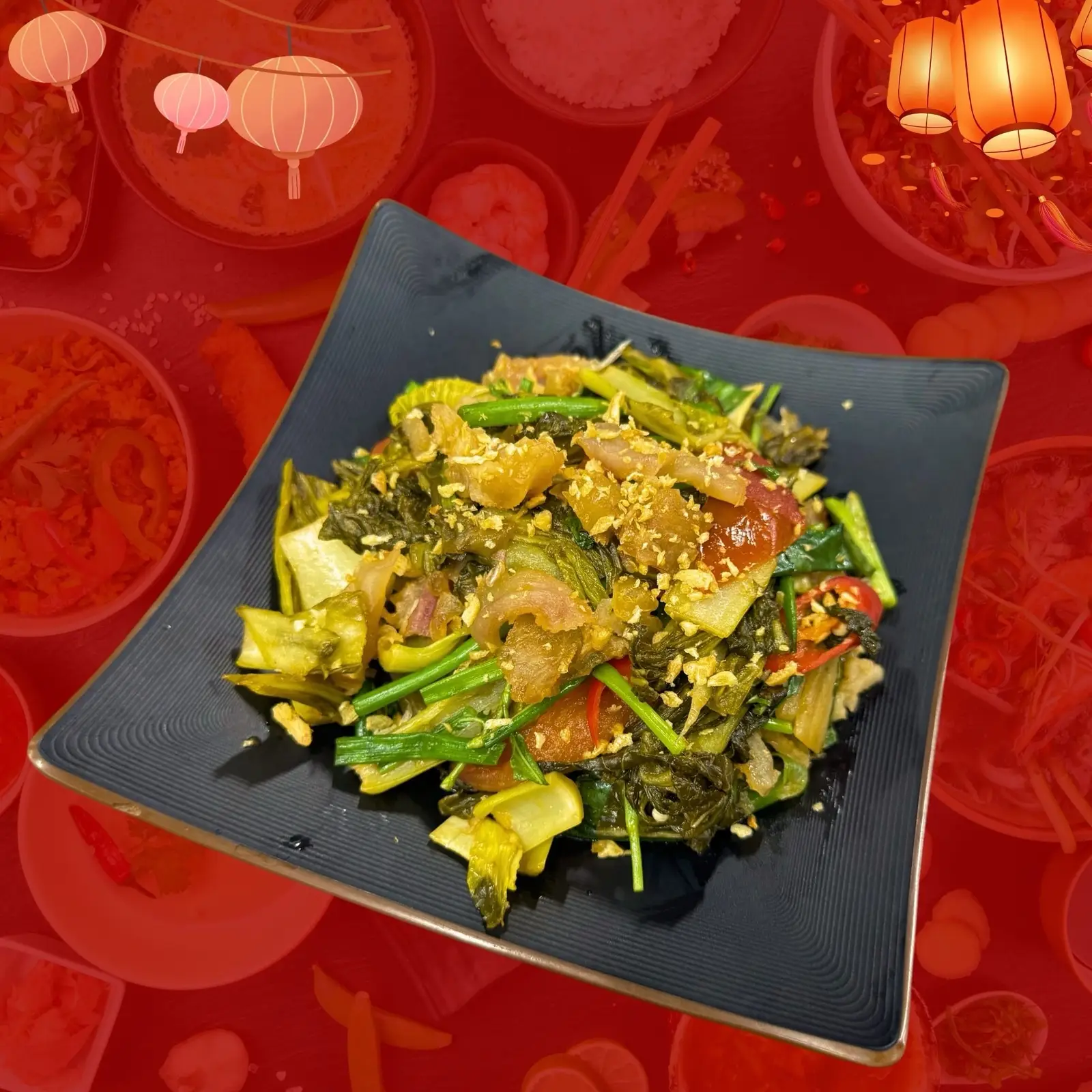Hình ảnh Gân Bò Xào Dưa