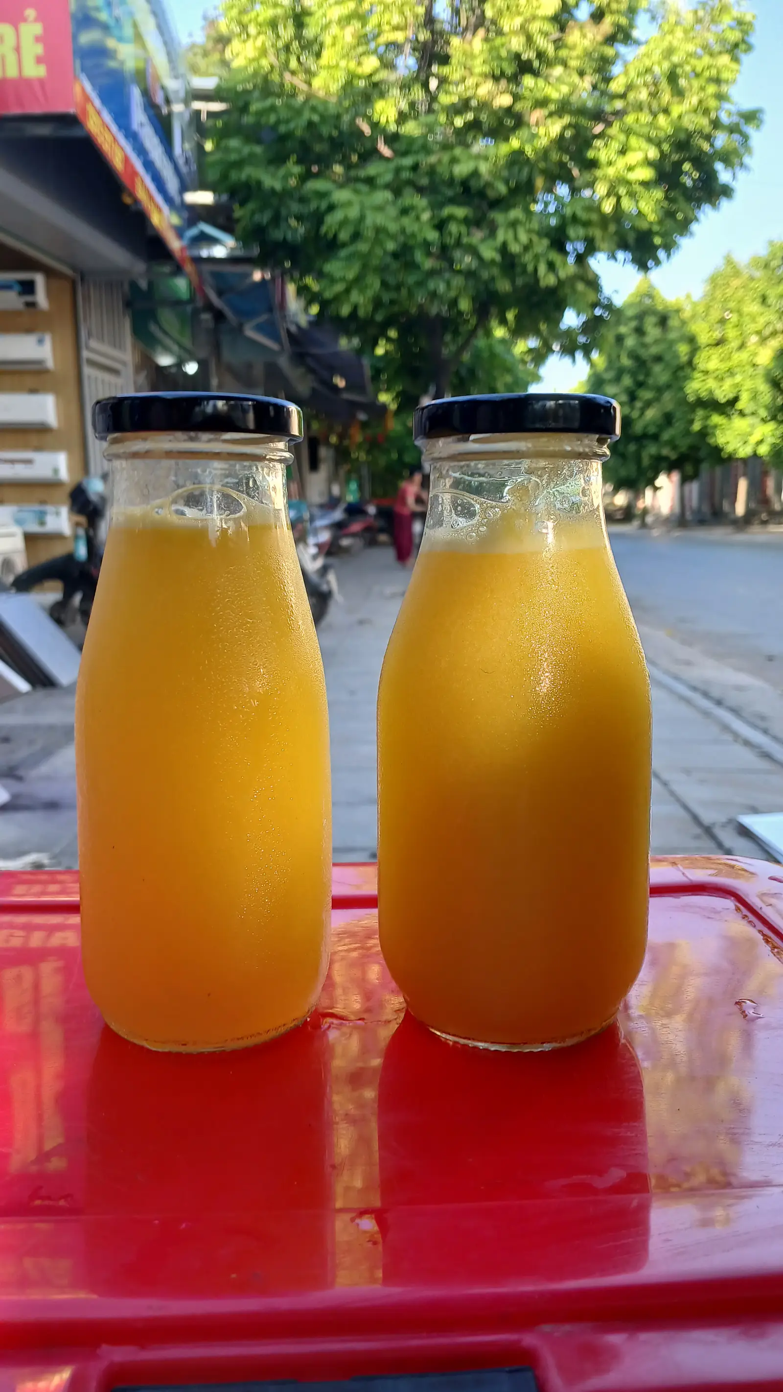 Hình ảnh ép cam+carot
