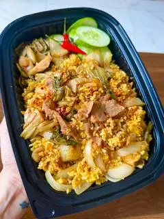 Hình ảnh Cơm Ran Dưa Bò