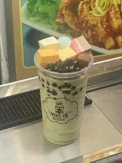 Hình ảnh Trà Sữa Thái Xanh Fulltopping