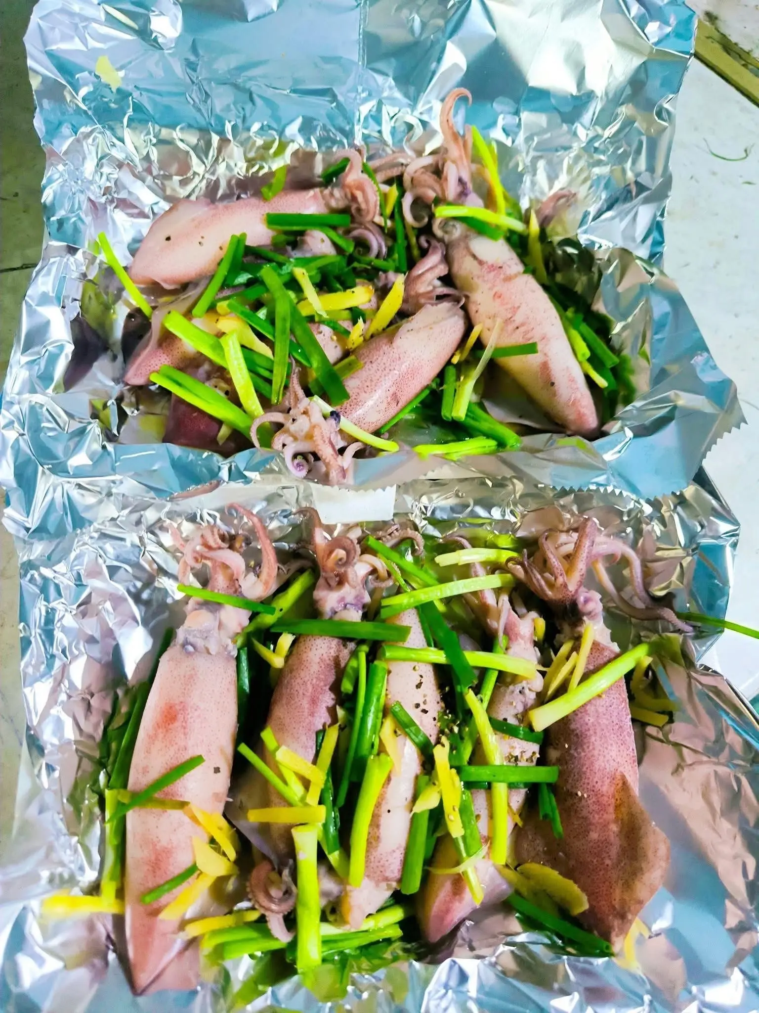 Hình ảnh Mực Hấp Hành 1kg