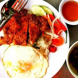 Hình ảnh Cơm sườn trứng