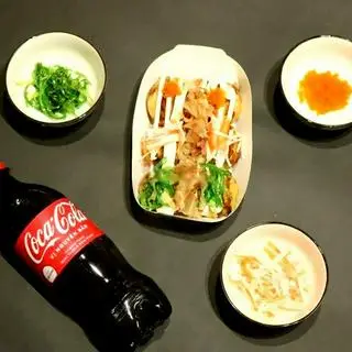 Hình ảnh Combo 1 - 6 viên Takoyaki Mix 3 vị và 1 Pepsi