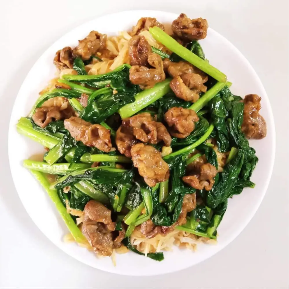Hình ảnh phở xào bò