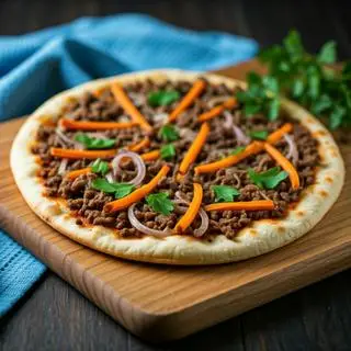Hình ảnh Pizza Bò Hầm Phô Mai