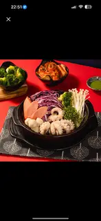 Hình ảnh Mì kim chi bạch tuộc