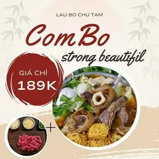 Hình ảnh combo lẩu thập cẩm + nạm mềm thả lẩu