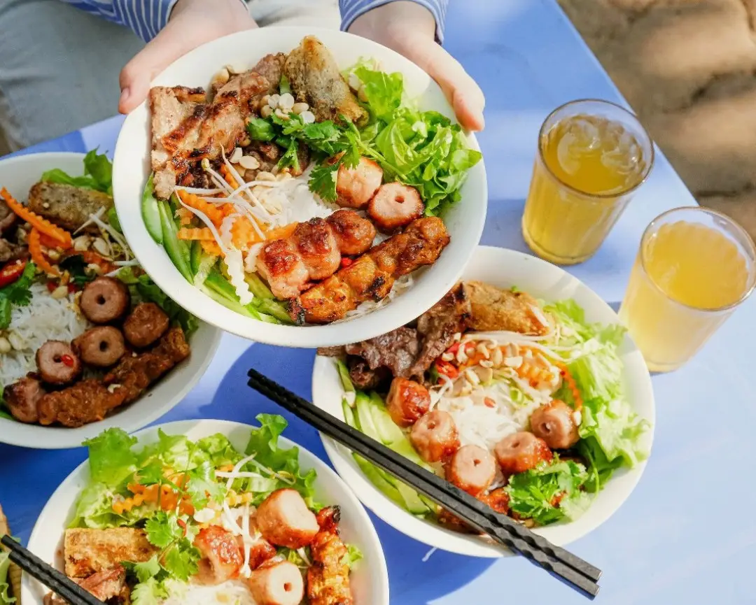 Hình ảnh Bún nem nướng
