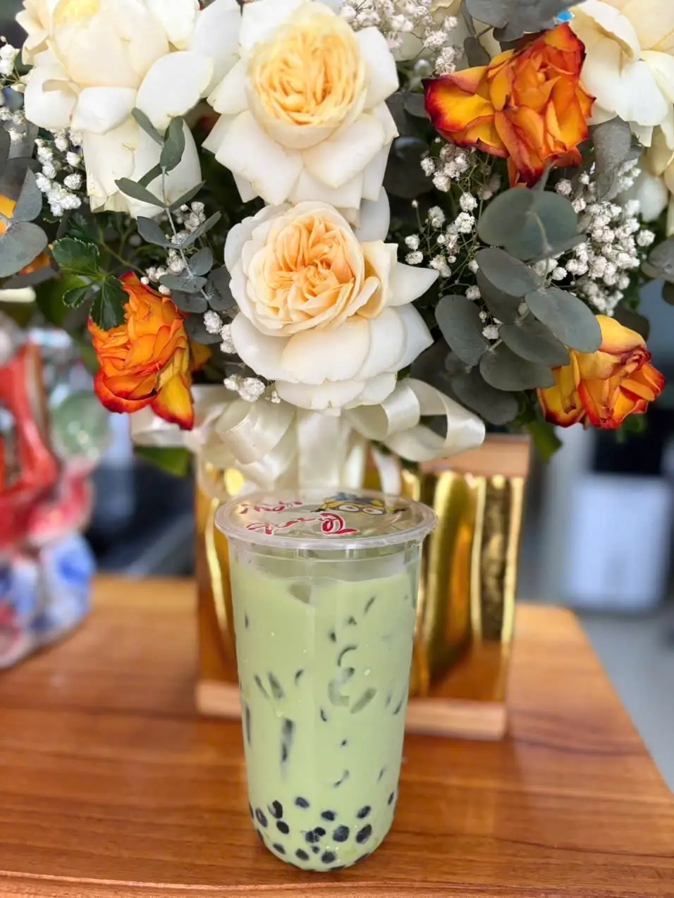 Hình ảnh Trà sữa Thái xanh