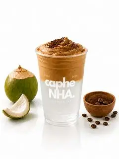 Hình ảnh DỪA XIÊM KEM CÀ PHÊ