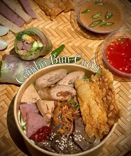Hình ảnh Combo bún thịt nướng - cuốn Tây Sơn