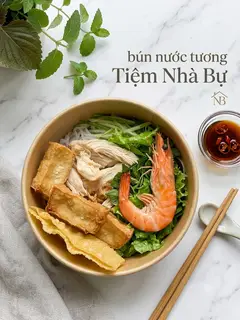 Hình ảnh Bún Đậu +Tôm+ức gà
