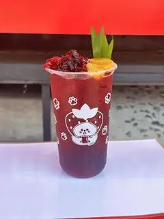 Hình ảnh Trà hibicus đào
