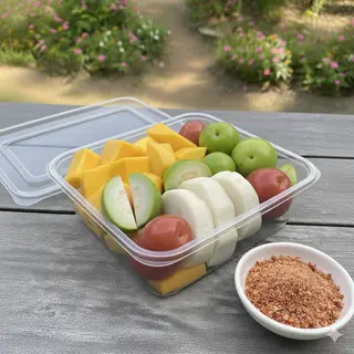 Hình ảnh trái cây mix 6 loại 1.4kg+muối tôm 