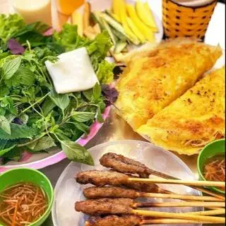 Hình ảnh combo bánh xèo nem lụi