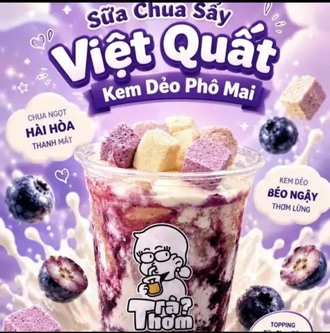 Hình ảnh Sữa Chua Việt Quất Kem Cheese 450ml