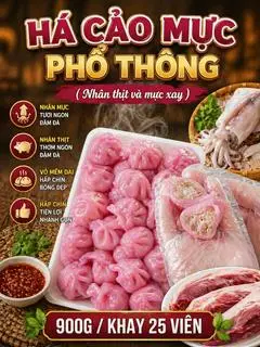 Hình ảnh há cảo mực thịt xay