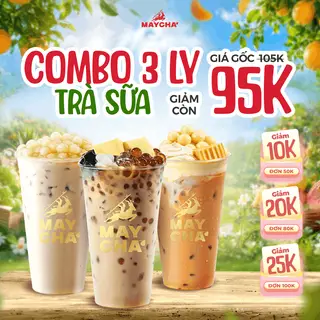 Hình ảnh COMBO 3 LY Trà sữa