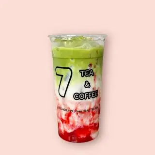 Hình ảnh Matcha nishio latte dâu