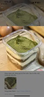 Hình ảnh Tiramisu Matcha đường kiêng ít ngọt - hộp 420ml