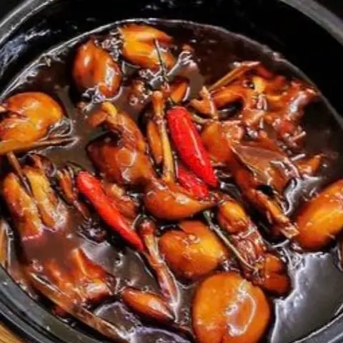 Hình ảnh ếch kho 1con không cháo