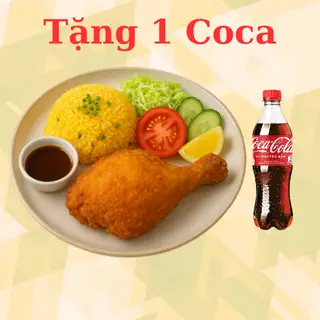 Hình ảnh Cơm gà chiên sốt
