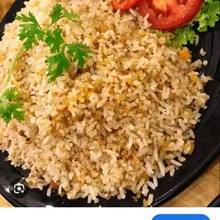 Hình ảnh cơm chiên cá mặn chay 