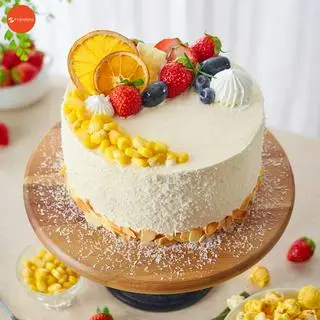 Hình ảnh BÁNH BẮP NHỎ (13CM) TẶNG FULL SET PHỤ KIỆN