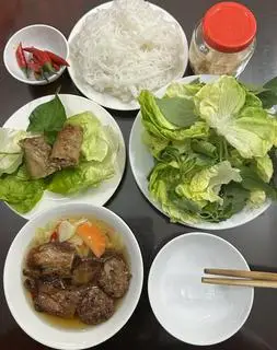 Hình ảnh Bún chả Hà Nội-Nem rán