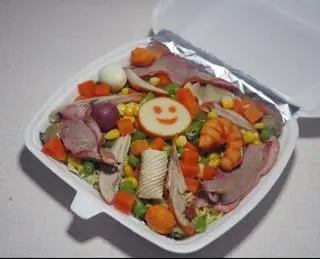 Hình ảnh Combo Mì trộn Quang Food size Vừa - Pepsi
