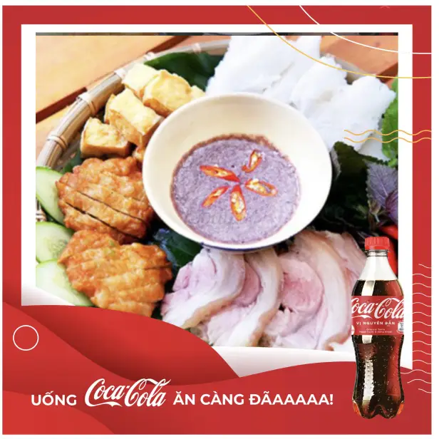 Hình ảnh Bún Đậu Chả Cốm Thịt Luộc + Coca