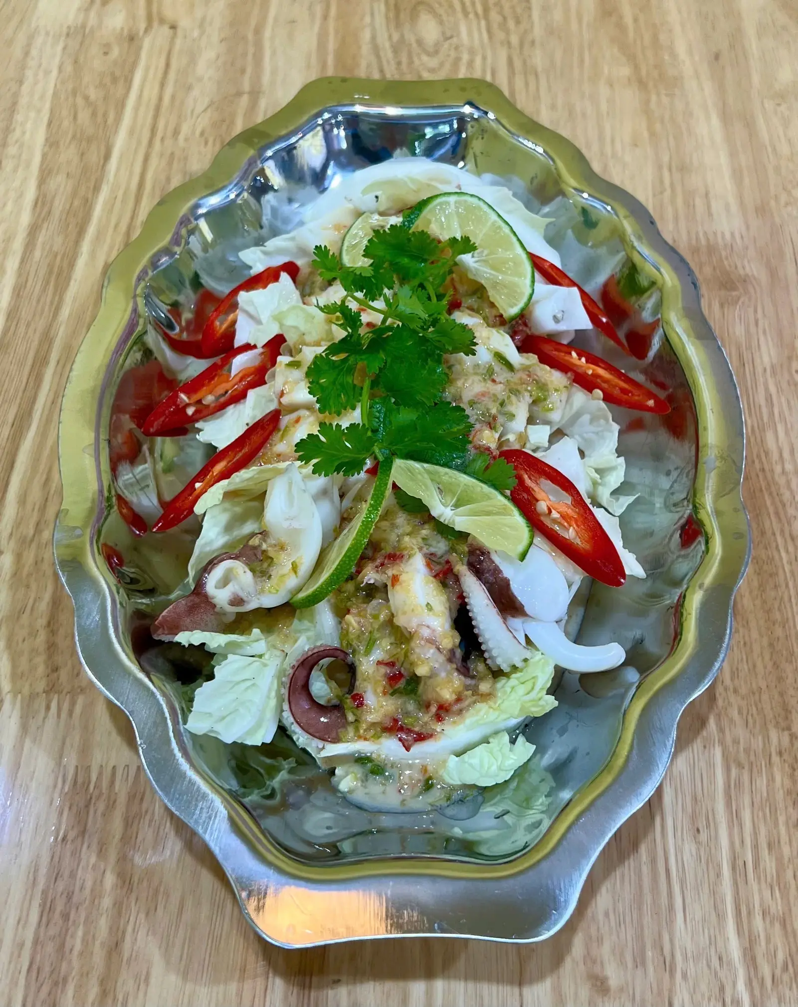 Hình ảnh Bạch tuộc xốt Thái