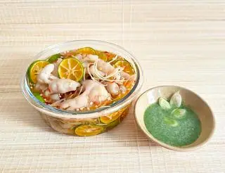 Hình ảnh CHÂN GÀ RÚT XƯƠNG SẢ TẮC - SIZE LỚN