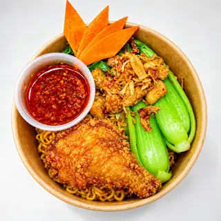 Hình ảnh Mì trộn đùi gà