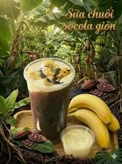 Hình ảnh Socola giòn sữa chuối