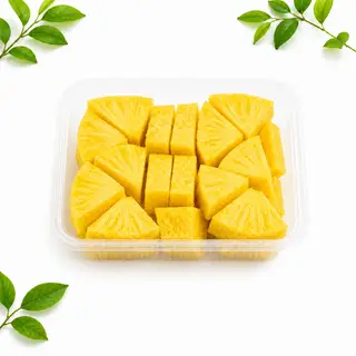 Hình ảnh Dứa tươi cắt miếng - hộp 300g