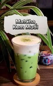 Hình ảnh matcha kem muối 