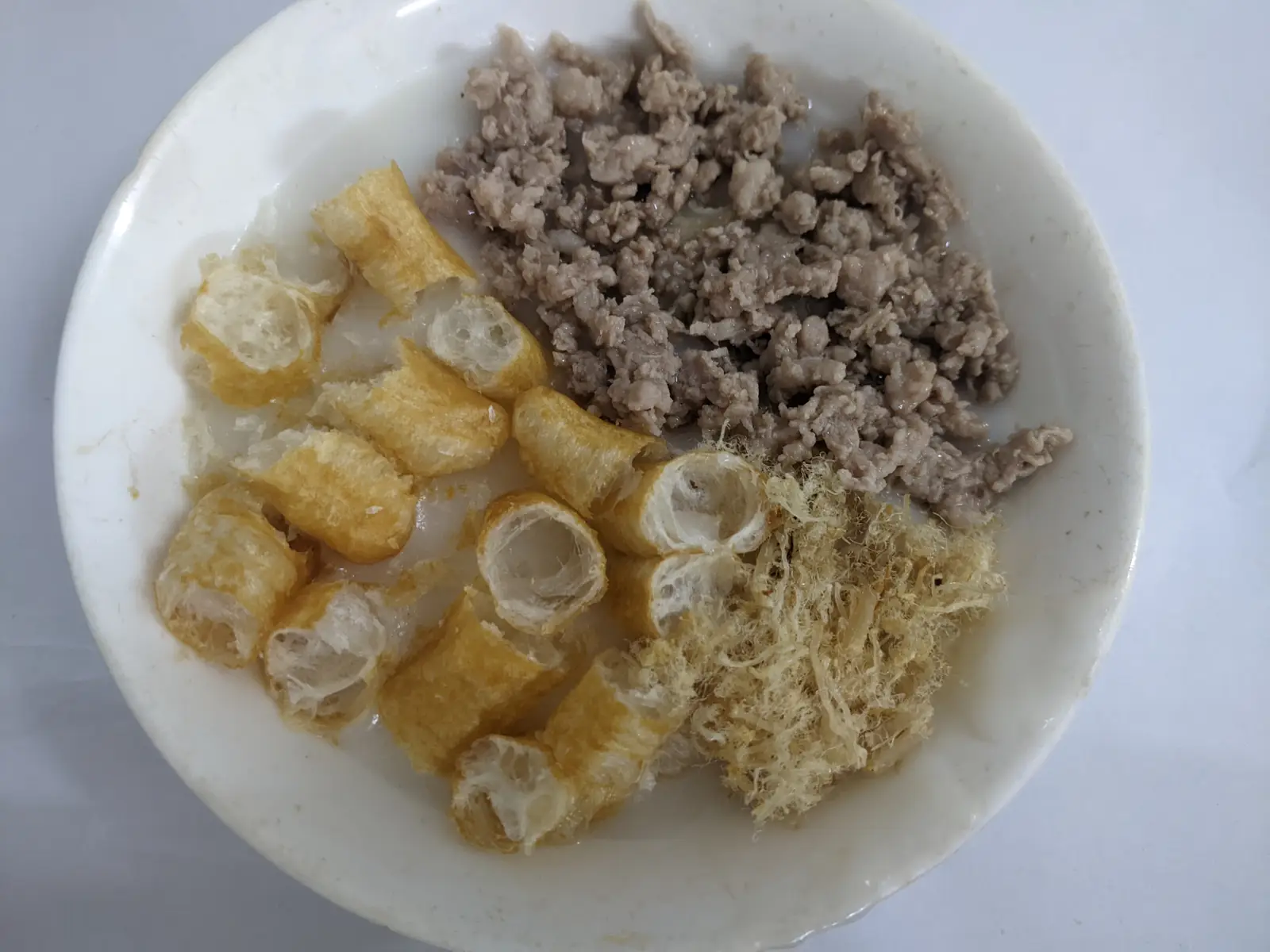 Hình ảnh Cháo thịt quẩy ruốc