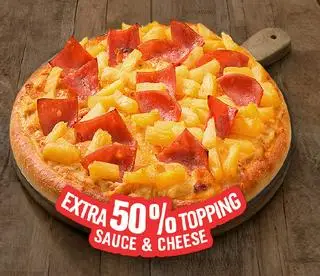 Hình ảnh Pizza Hawaiin (Jambong + Dứa) size 20cmTẶNG TRÀ 