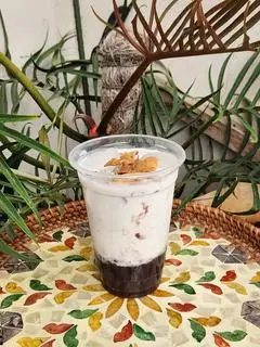 Hình ảnh chè đậu đỏ lọc dừa