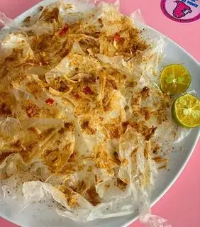 Hình ảnh bánh tráng muối tắc 