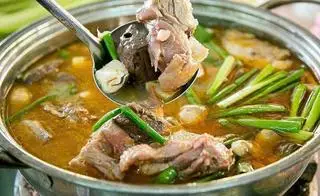 Hình ảnh lẩu vịt nấu chao 