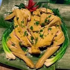 Hình ảnh Gà hấp tiêu xanh 1 con Chặt Sẵn