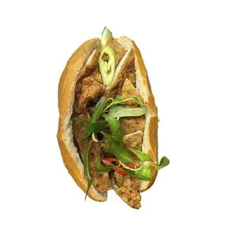 Hình ảnh Bánh mì chả cá