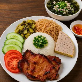 Hình ảnh Combo 3 người - sườn bì chả