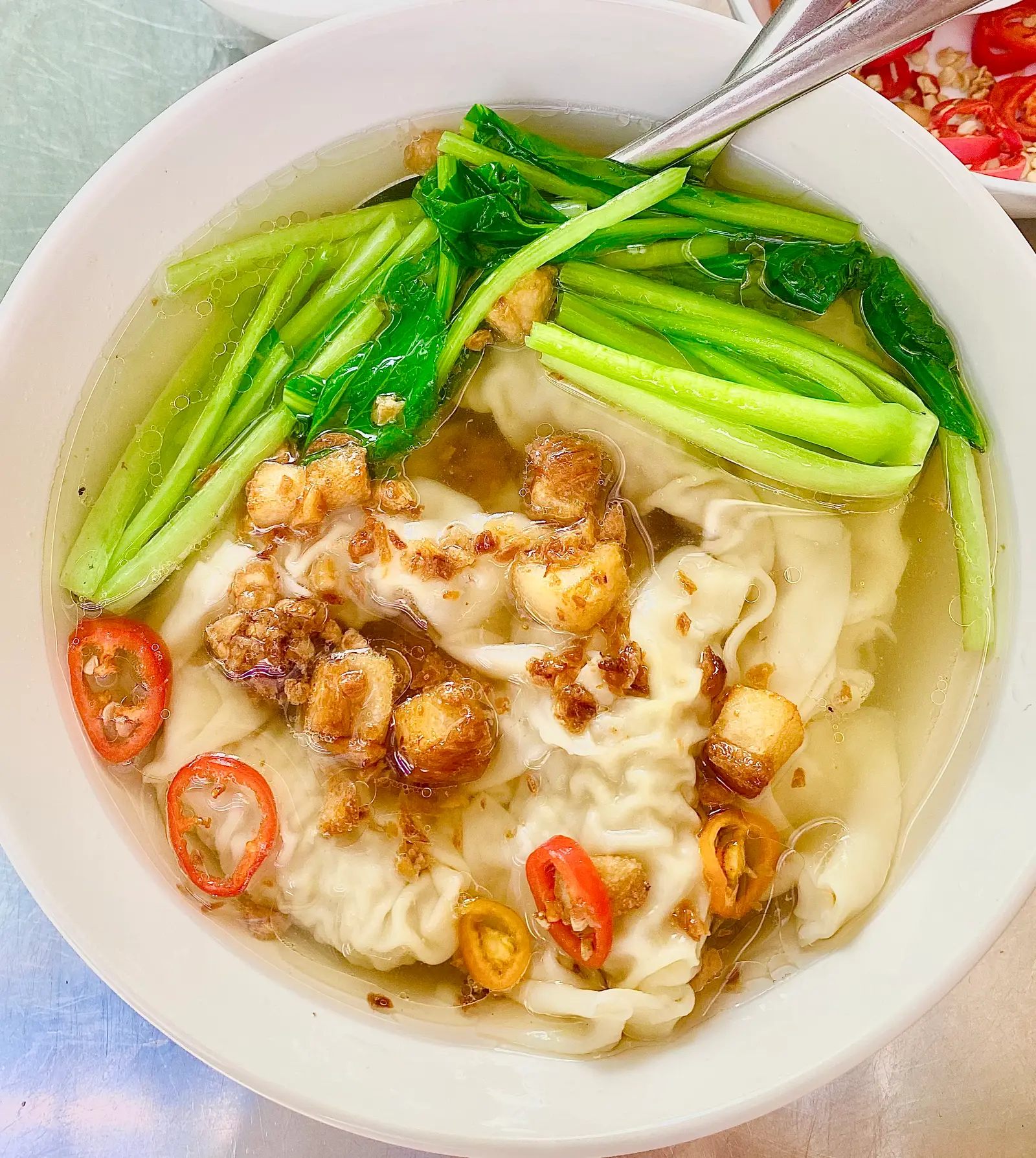Hình ảnh Hủ tiếu sủi cảo
