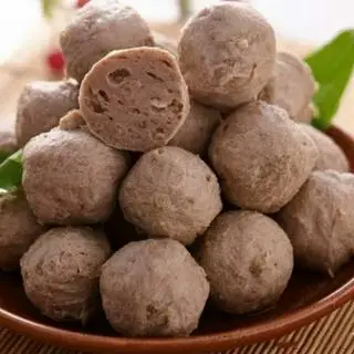 Hình ảnh bò viên chiên, 15 v,chấm tương ớt 
