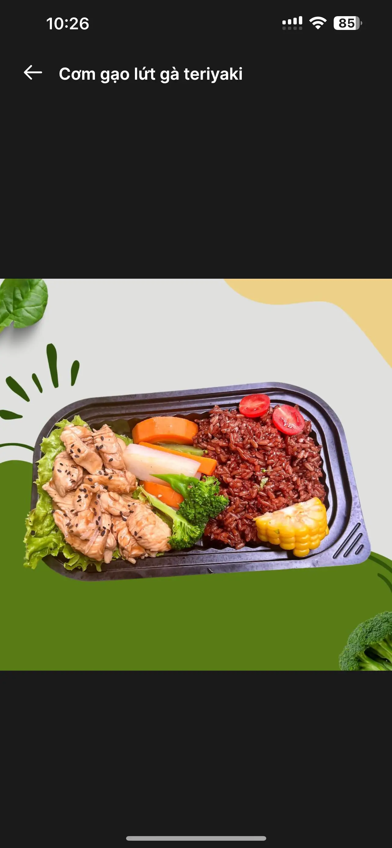 Hình ảnh Cơm gạo lứt gà teryaki